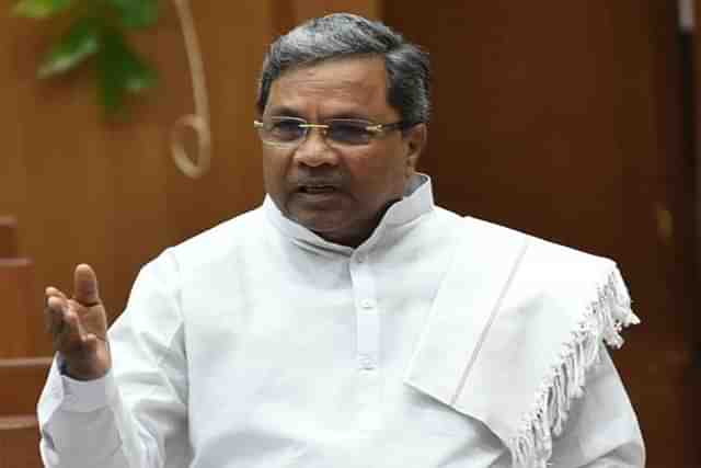 Karnataka Chief Minister Siddaramaiah.