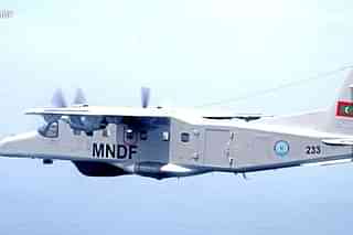 Dornier aircraft gifted to the Maldives by India.&nbsp;