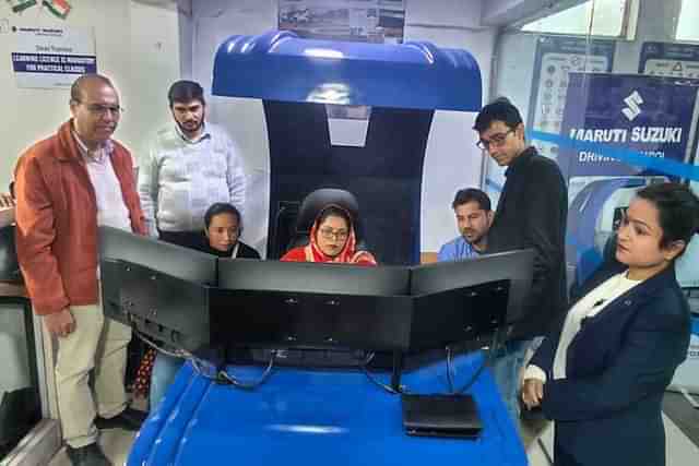 NCRTC providing driving training for women homemakers. 
