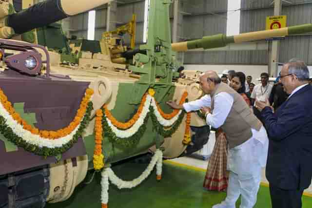 Defence Minister Rajnath Singh flags off 51st K-9 Vajra-T gun in Surat. ( Representative Image)