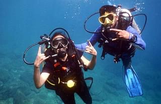 Scuba diving in Nethrani island . (Image: Nethrani Adventures)