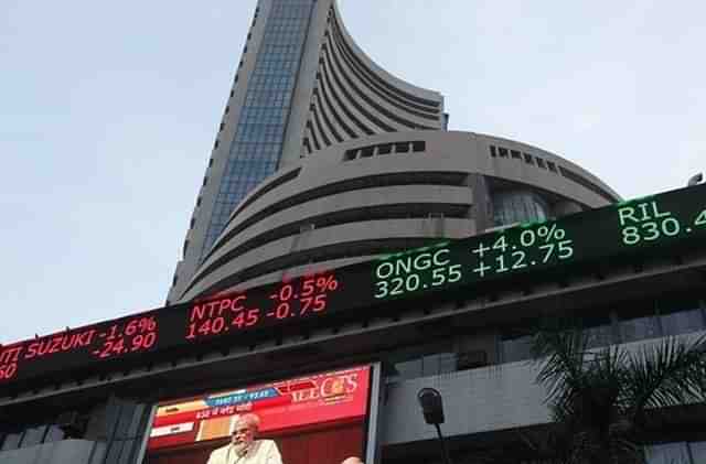 The Bombay Stock Exchange. (GettyImages)