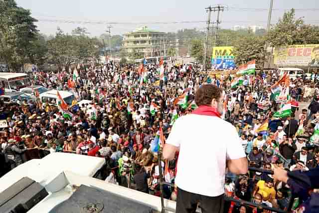 Rahul Gandhi during Bharat Jodo Nyay Yatra