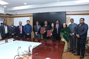 Signing of MoU between Indian Railways and CII on Thursday