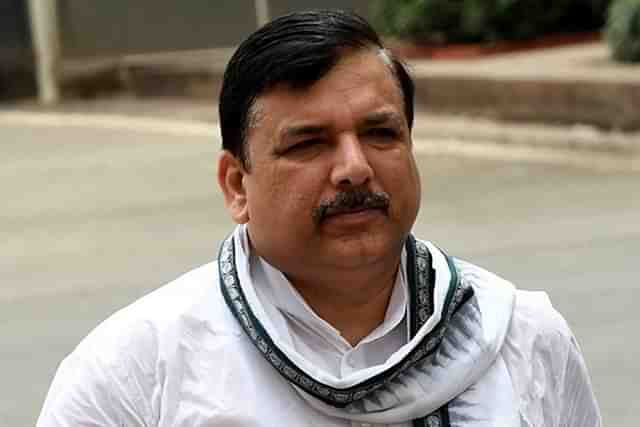 AAP leader Sanjay Singh. 