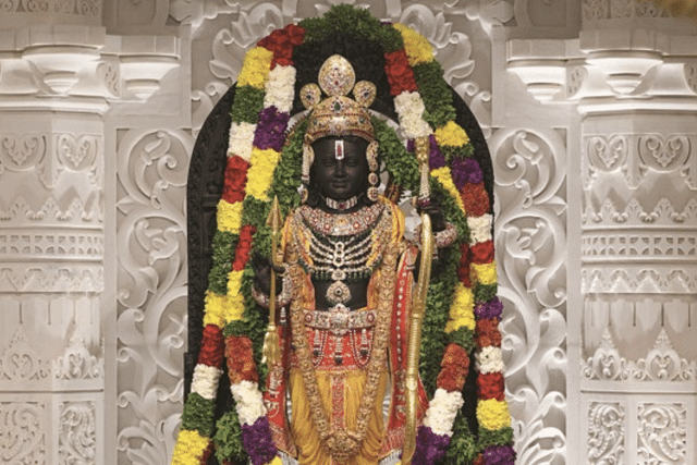 Bhagwan Shri Ram at Ayodhya Temple