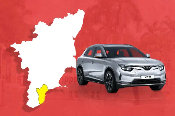 Vietnamese EV maker VinFast has a factory in Tamil Nadu's Thoothukudi.