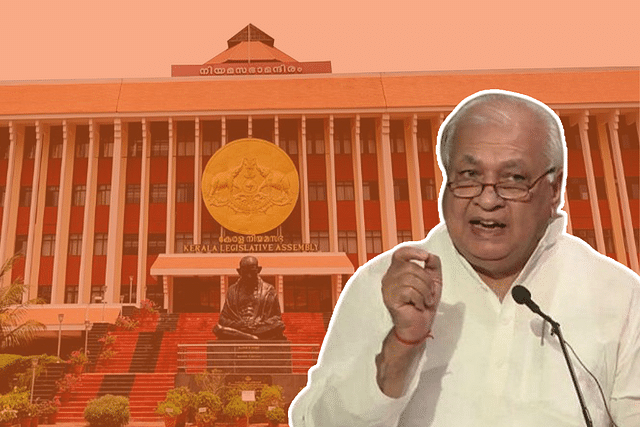 Governor Arif Mohammad Khan completed his address to the Kerala Assembly in little over a minute.