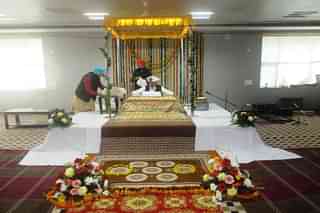 Akhand Path being performed at a gurudwara. (Representative Image)