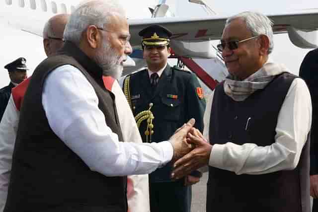 PM Modi and Bihar CM Nitish Kumar (File Photo)