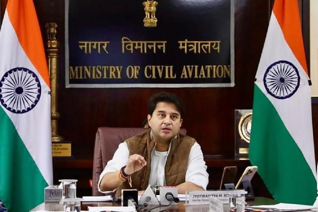 Union Civil Aviation Minister Jyotiraditya Scindia