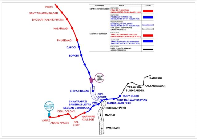 Pune Metro Route Map