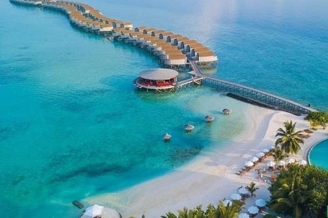 Water villas, a popular attraction on in Maldives. (via X)