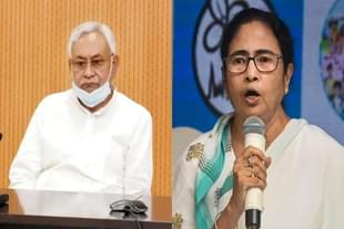 Bihar CM Nitish Kumar and TMC chairperson Mamata Banerjee.