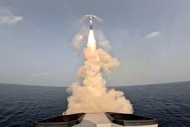 BrahMos testing (Pic Via Indian Navy)