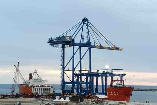 At Vizhinjam International Seaport In Kerala 