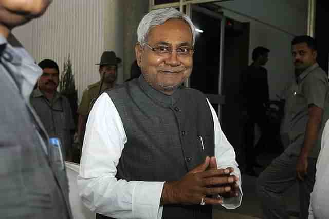 Nitish Kumar. (Sonu Mehta/Hindustan Times via GettyImages)  