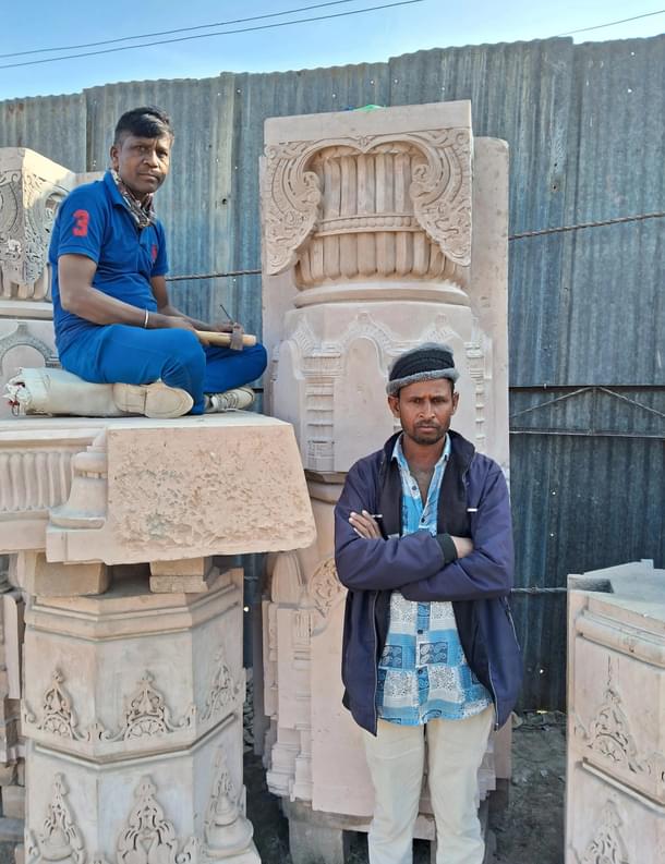 Ganesh Babariya, who is supervising the team. (Source: Swarajya)