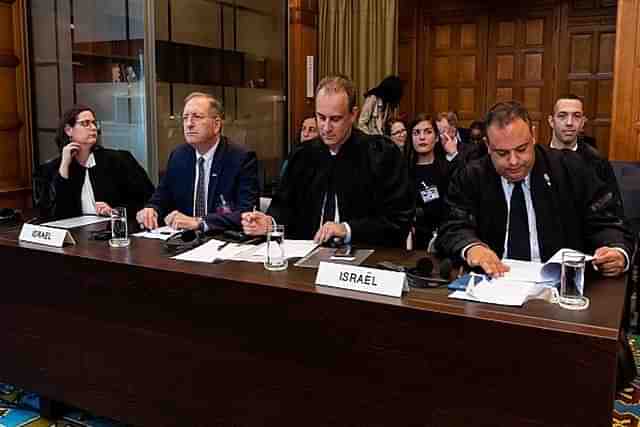 An Israeli delegation at the International Court of Justice. (Representative Image)