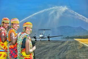 Malkangiri airport, Odisha.