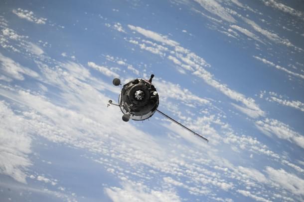 A representative image for a satellite in orbit
