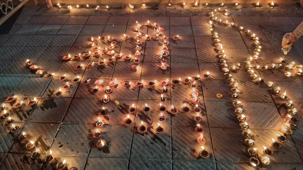 Deepotsav organised in the evening of 22 January.