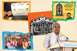 Chief Minister Siddaramaiah inaugurated a Ram temple in Bengaluru on January 22, 2024.