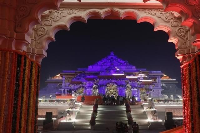 Ayodhya Ram Mandir. Source: X