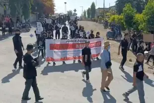 Kuki-Zo groups protest (File Photo)
