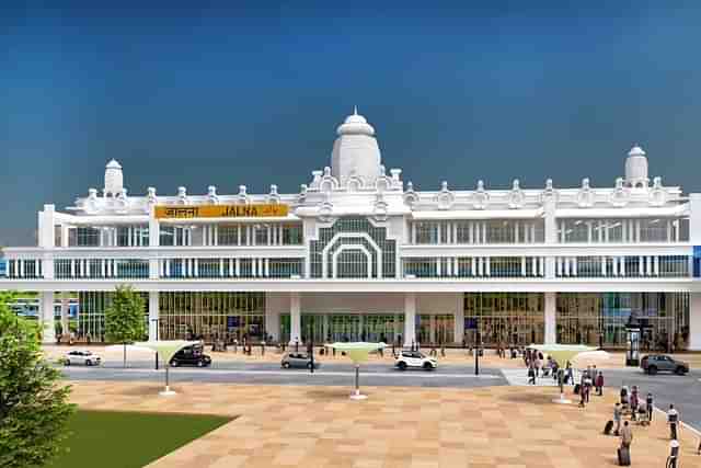 The design of the redeveloped Jalna station