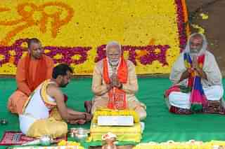 PM Narendra Modi at Kalki Dham foundation laying