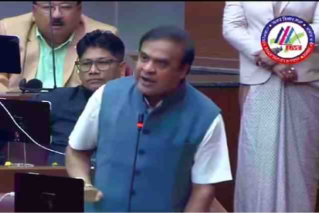 Himanta Biswa Sarma in Assam Assembly