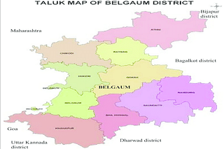 Map Of Belgaum district. (Representative Image)