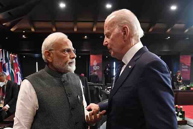 Prime Minister Narendra Modi and US President Joe Biden