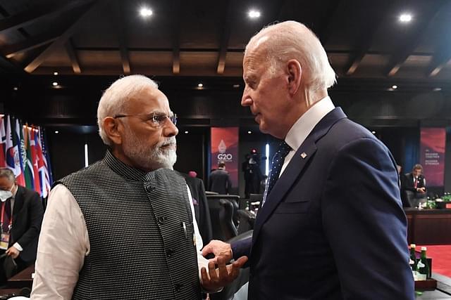 Prime Minister Narendra Modi and US President Joe Biden.