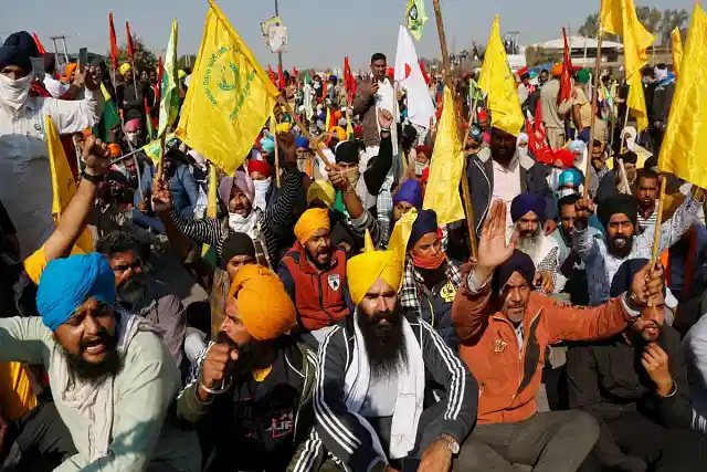 Protesting Farmers. (Representative Image)