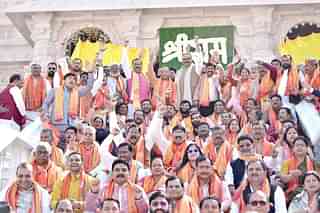 UP MLAs at Ram Mandir in Ayodhya