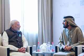 PM Modi with UAE Vice President 