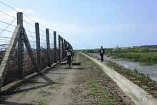 The Bangladesh-Myanmar border fence. (Representative image)