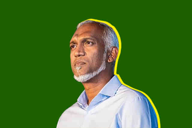 Maldives President Mohamed Muizzu.