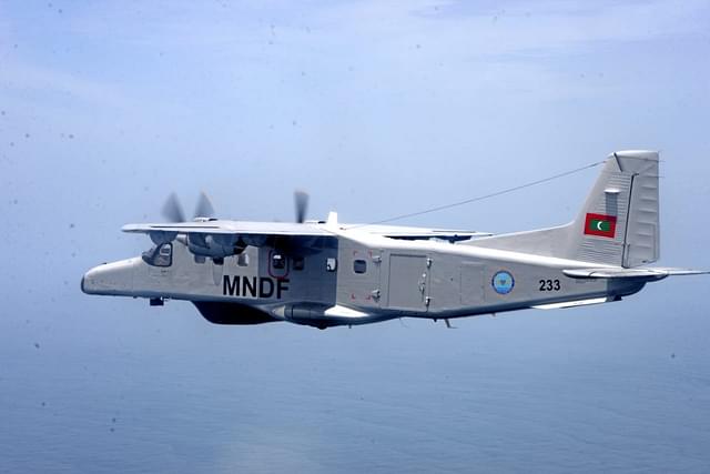 Aircraft gifted by India to Maldives