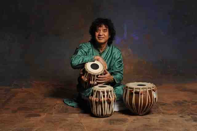 Ustad Zakir Hussain. (Credit: Zakir Hussain Facebook page)