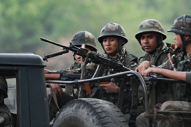 Security personnel deployed in Manipur (File Photo).