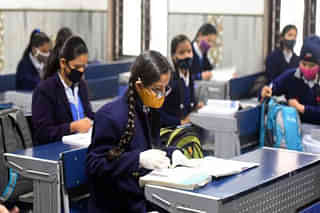 Students giving board exams during COVID. (Representative Image)