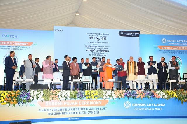 Chief Minister of Uttar Pradesh, Yogi Adityanath laid the foundation stone for the new factory