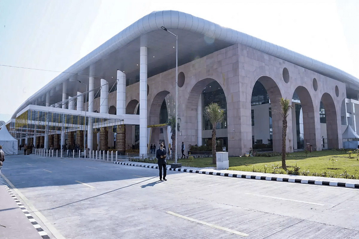 Newly-inaugurated terminal building of Dehradun Airport. (PTI)