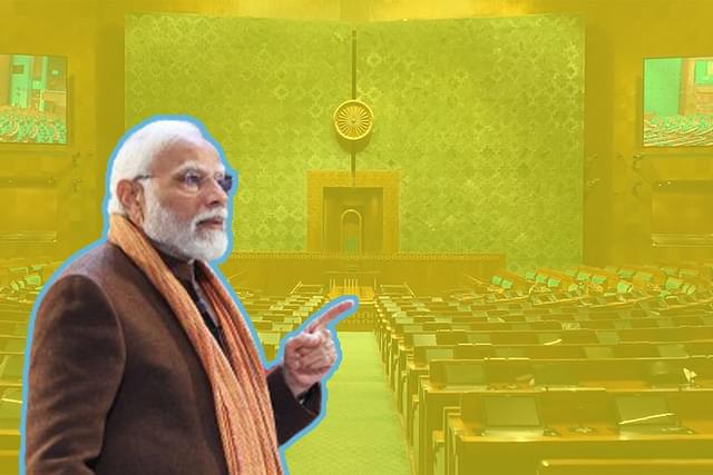 PM Modi addresses parliament