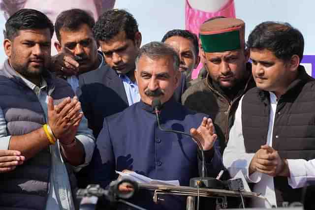 Himachal Pradesh CM Sukhvinder Singh Sukhu.