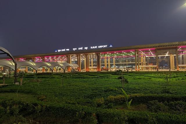 Surat Airport, Gujarat. 