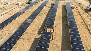 Solar Panels At Khavda RE Park.